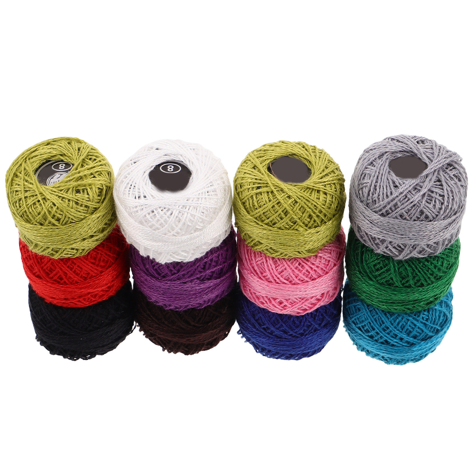 Embroidery Craft - مجموعة من 12 قطعة من خيوط